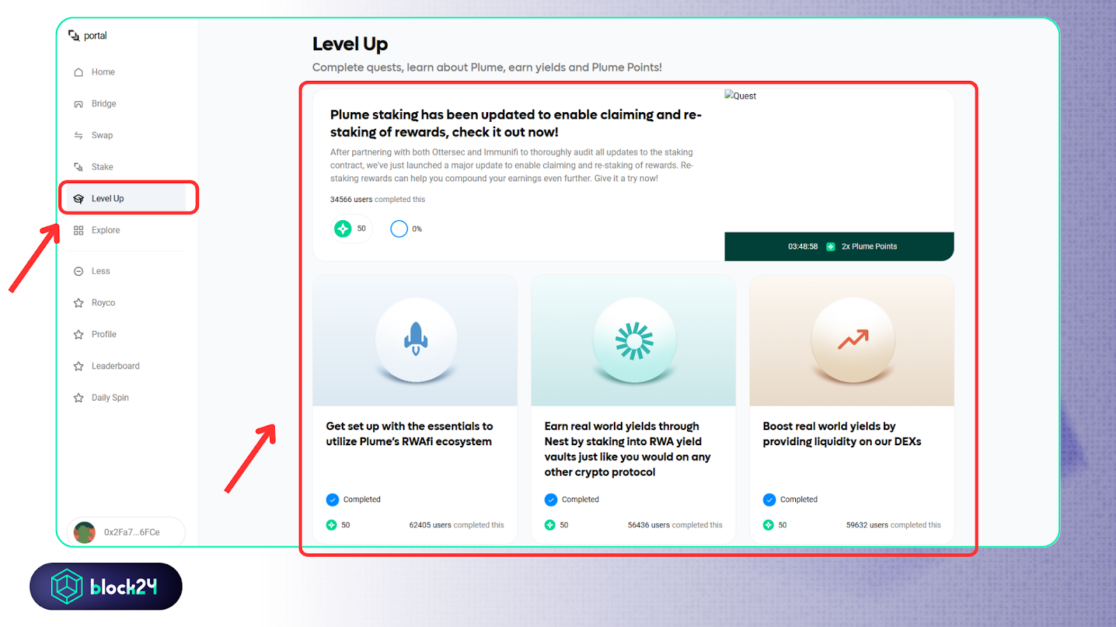 Nhiệm vụ Level Up
