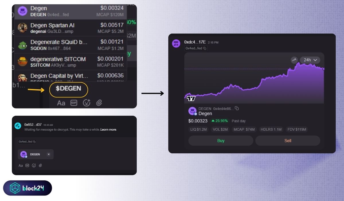 Giao dịch token