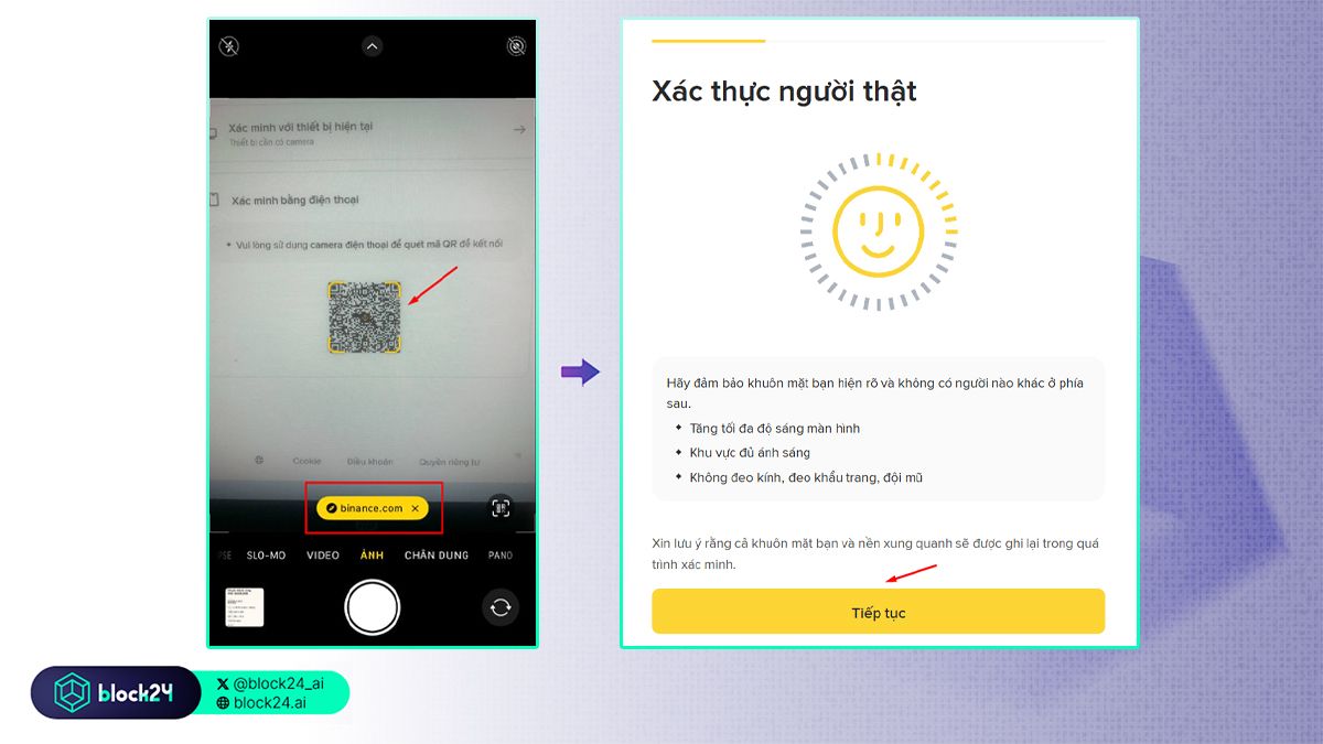 Xác thực trên điện thoại