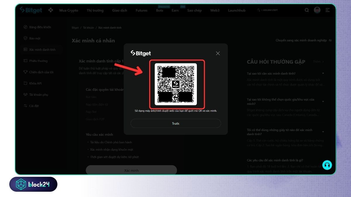 Quét QR bằng điện thoại