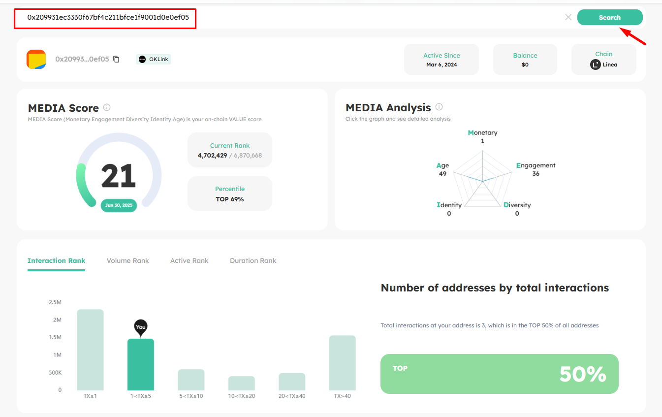Kiểm tra hoạt động của ví trên TrustGo