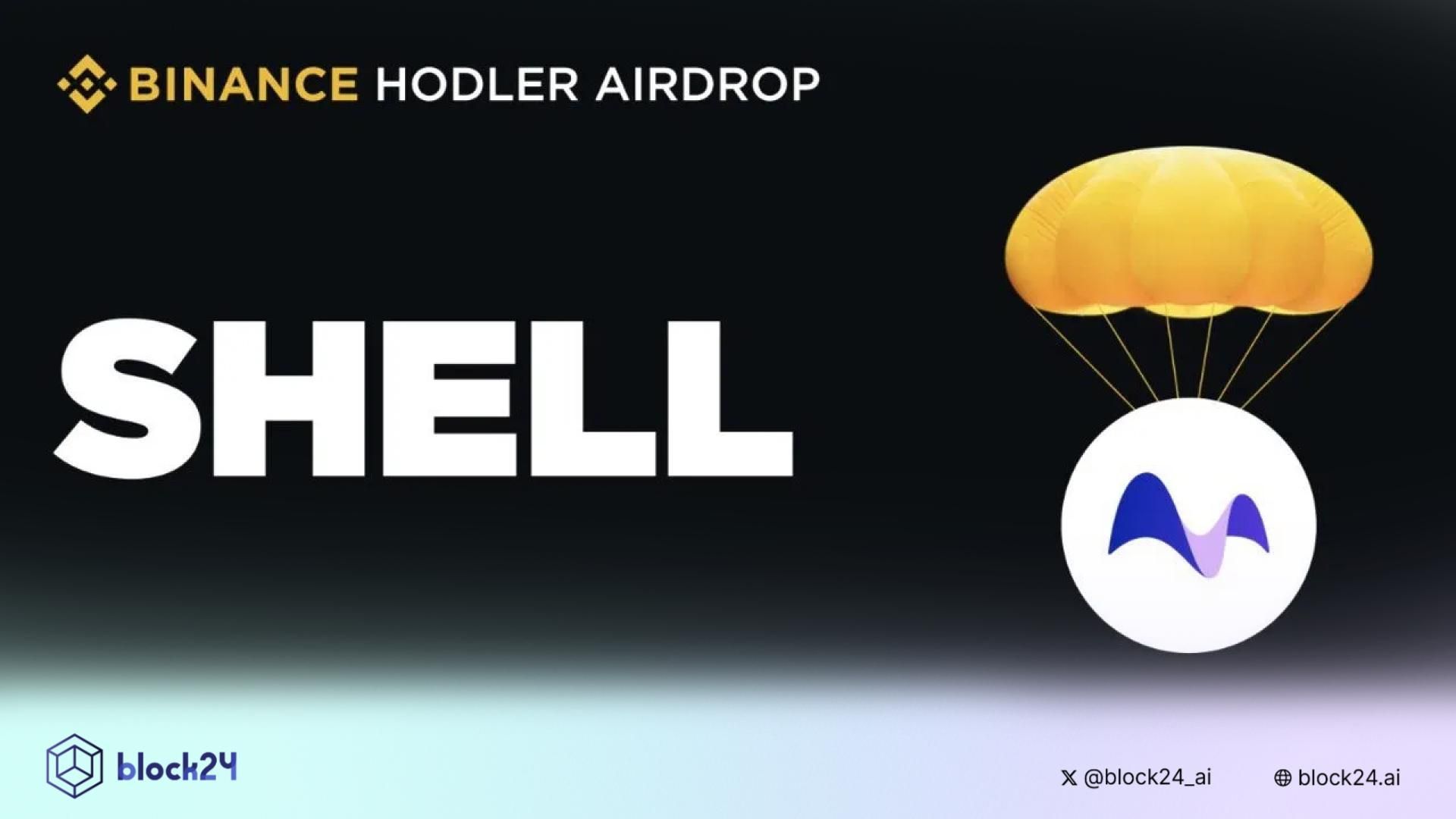 Binance triển khai đợt HODLer Airdrops số 2 từ MyShell (SHELL)