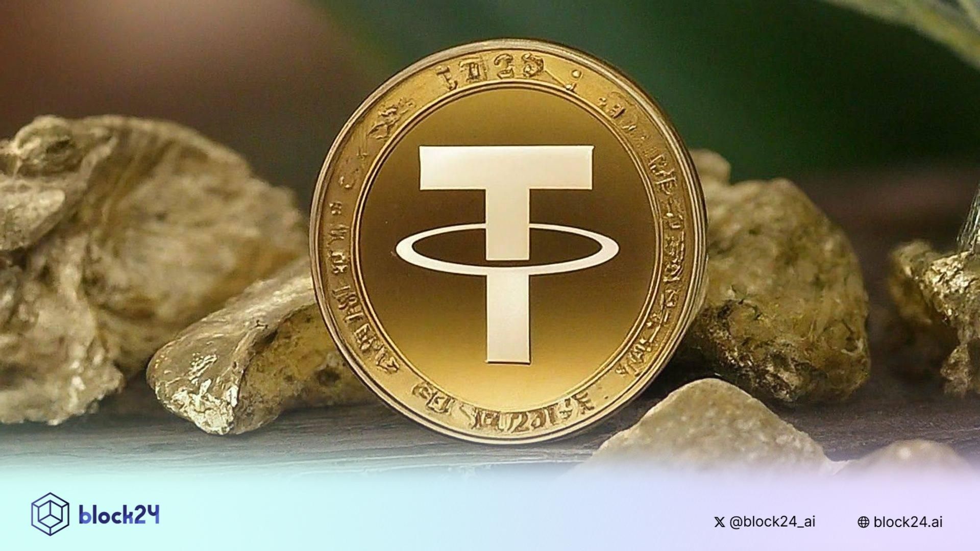 Tether bắt tay Antalpha lập kho Vàng token hoá 200 triệu USD