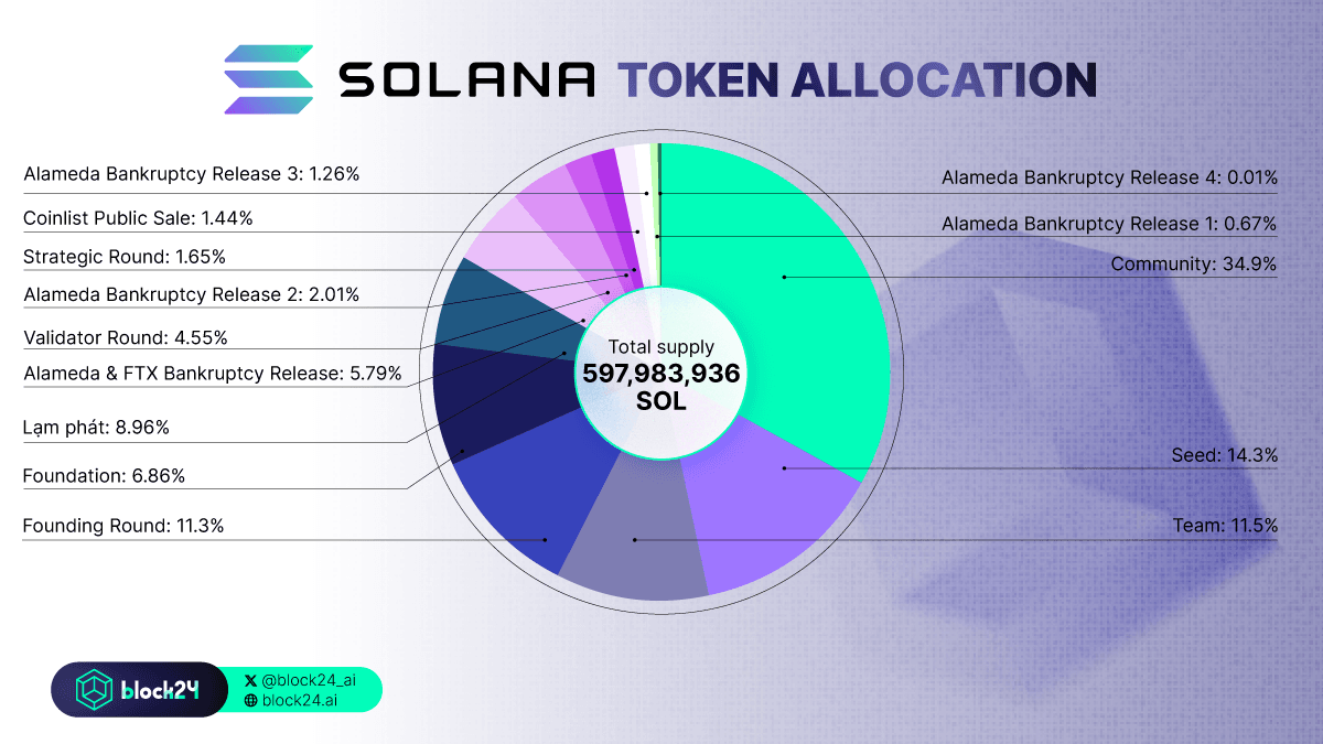 SOL Token Allocation