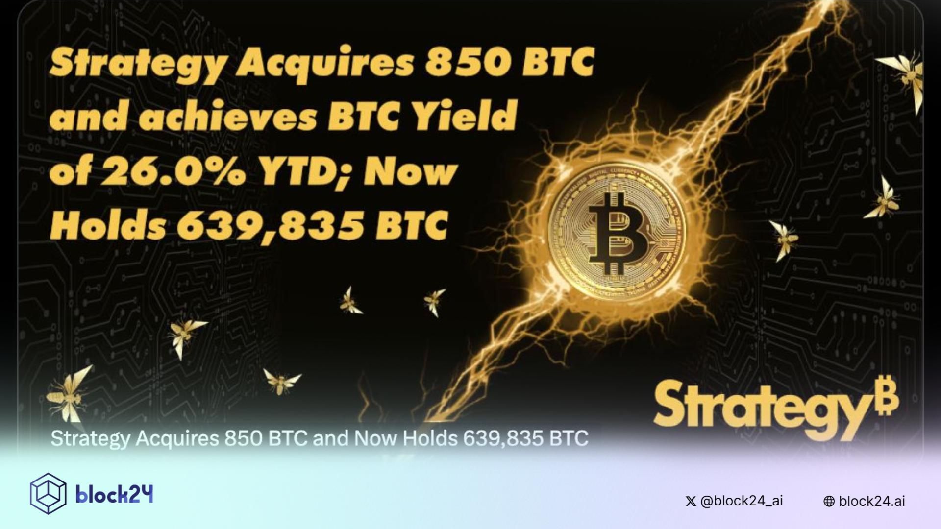 Strategy mua thêm gần 100 triệu USD BTC tuần qua (15/9 - 21/9/2025)