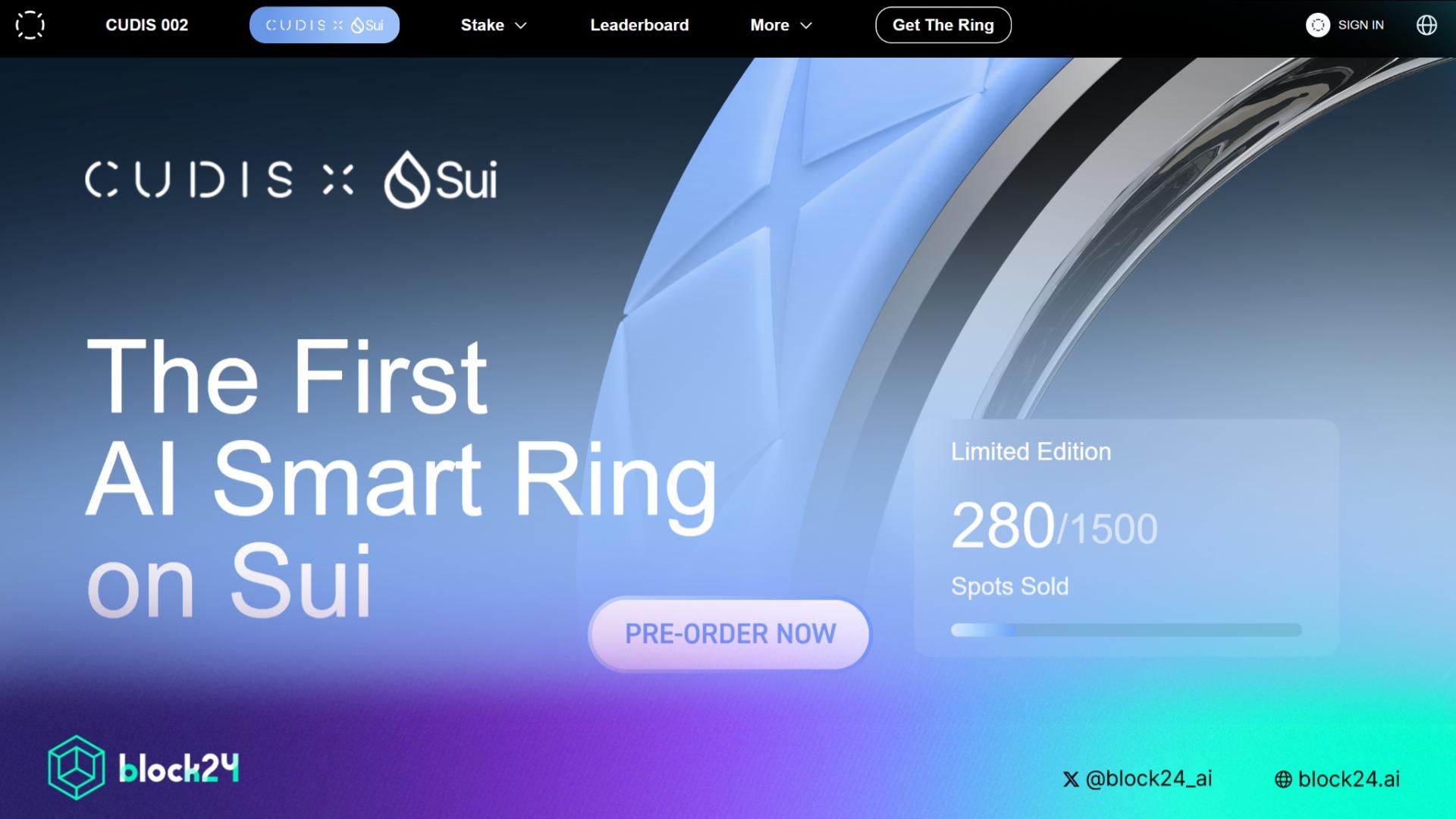 CUDIS x Sui Smart Ring: Cần biết gì trước khi pre-order?