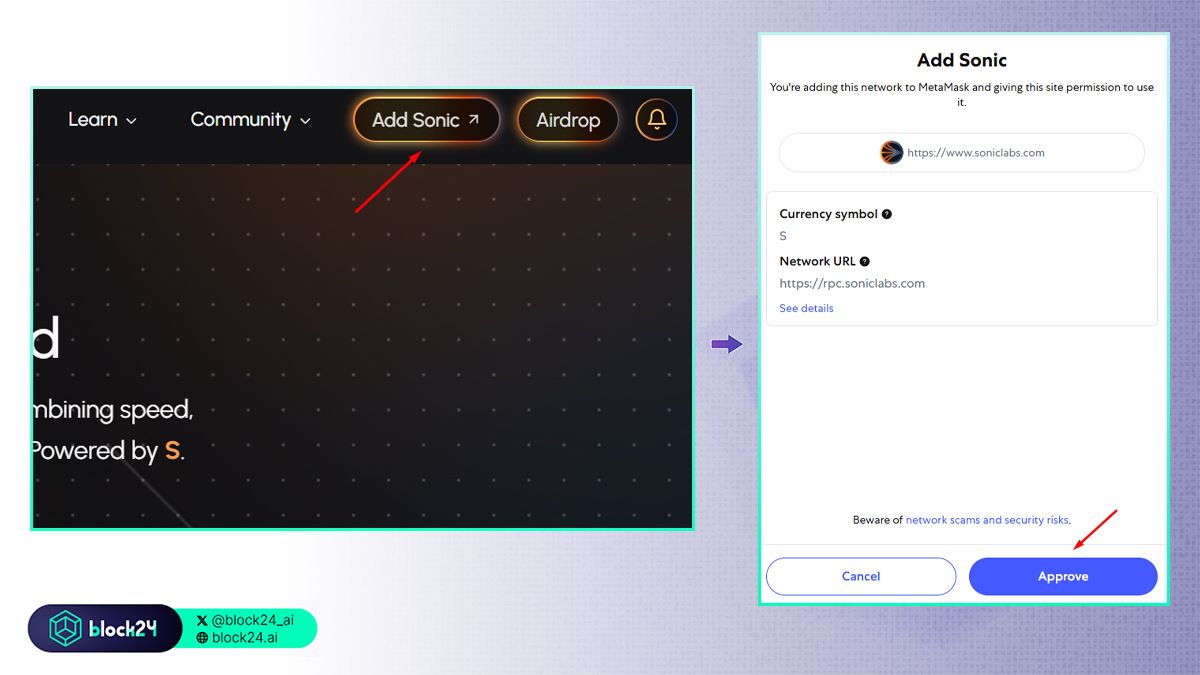 Các bước thêm bằng Soniclabs.com
