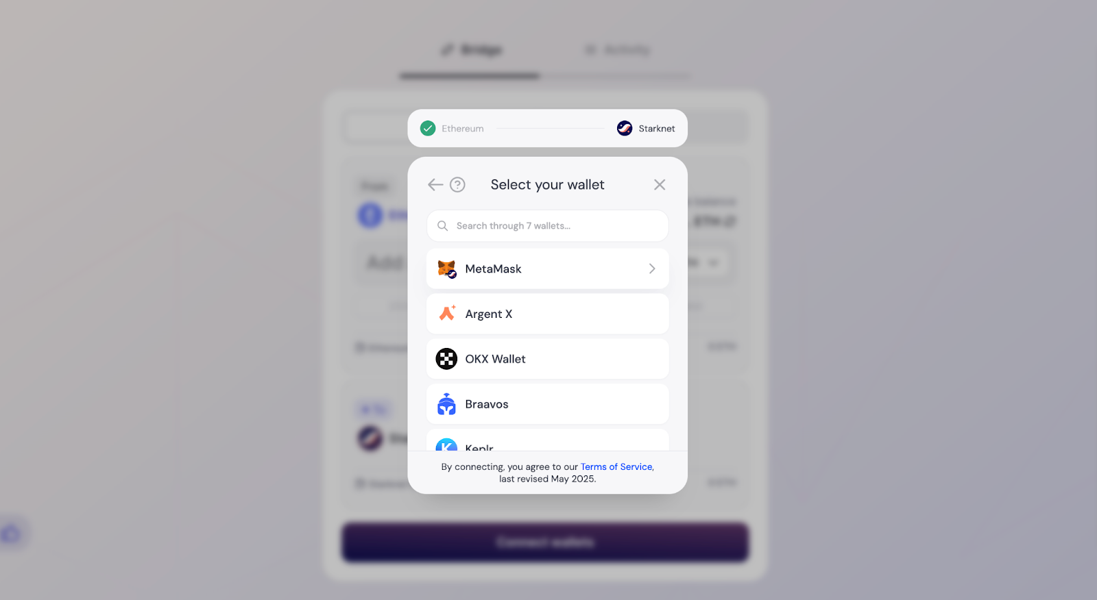 Chọn ví MetaMask