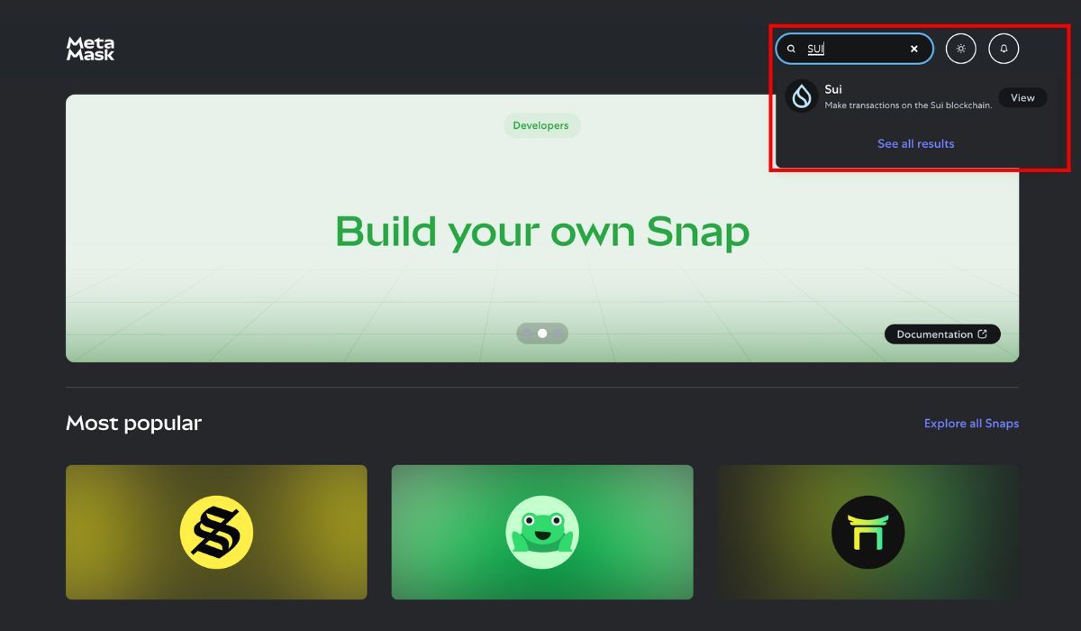 Tìm kiếm Sui Snaps