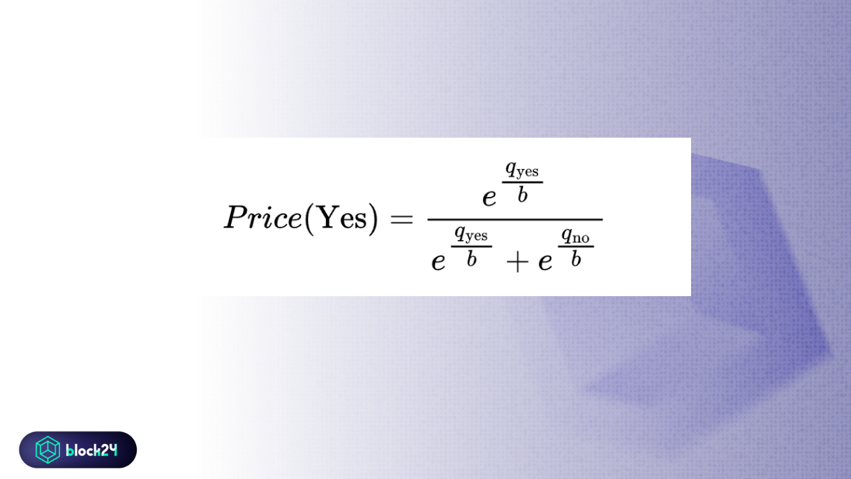 Công thức tính giá một cửa của Prediction market