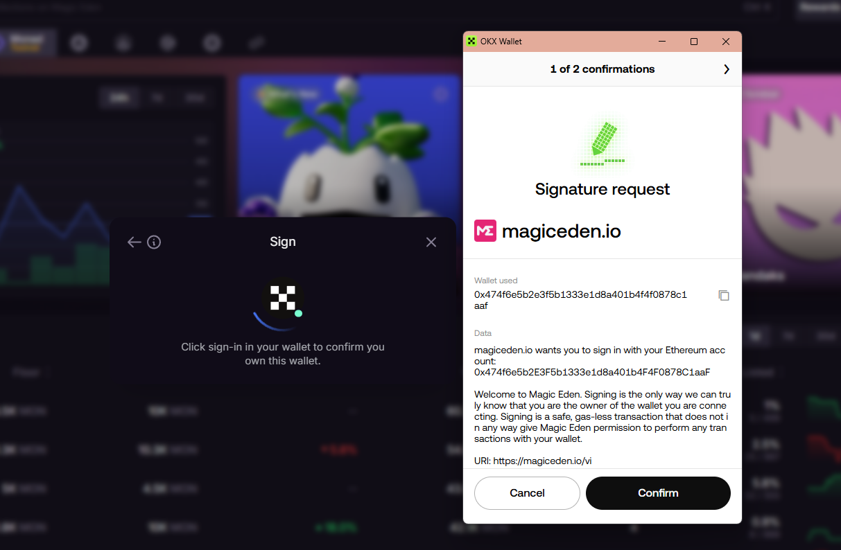 Chỉ cần ký thông điệp để đăng nhập dApp Web3
