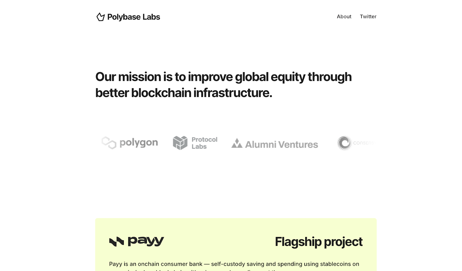 Trang chủ Polybase Labs