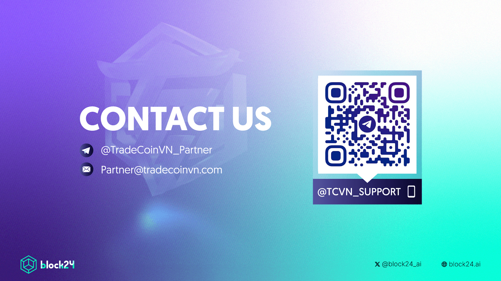 Quét mã QR để nhắn tin cho Support TCVN