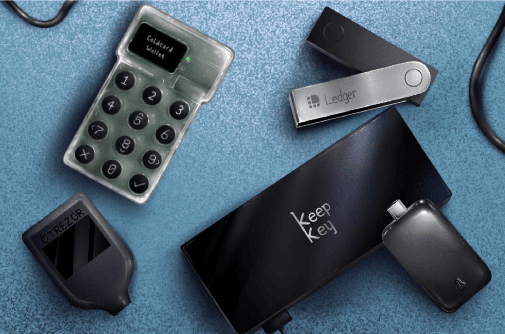 Ví phần cứng (hardware wallet). Nguồn: Bitcoin Magazine