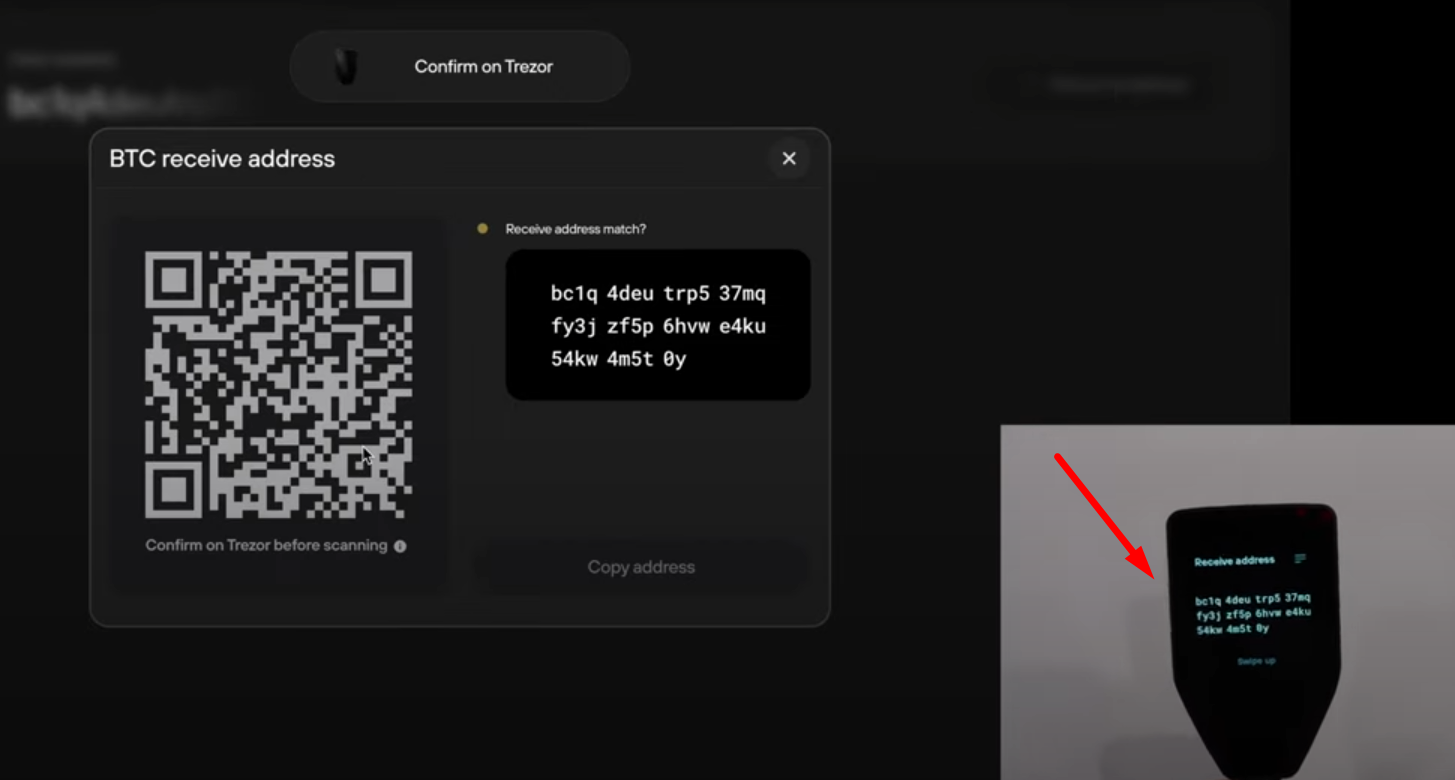 Copy address