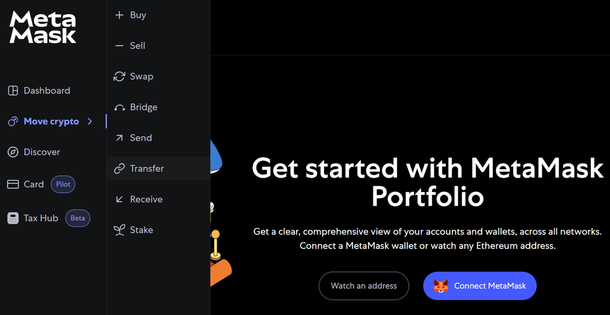 Các tính năng nổi bật trên MetaMask Wallet