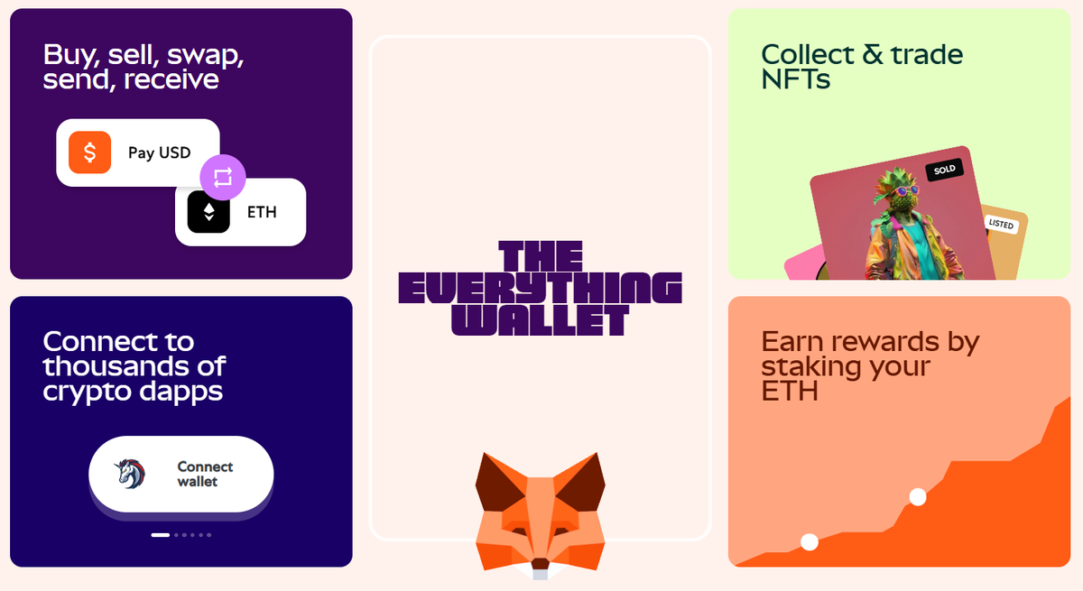 MetaMask là một ứng dụng DeFi đa năng