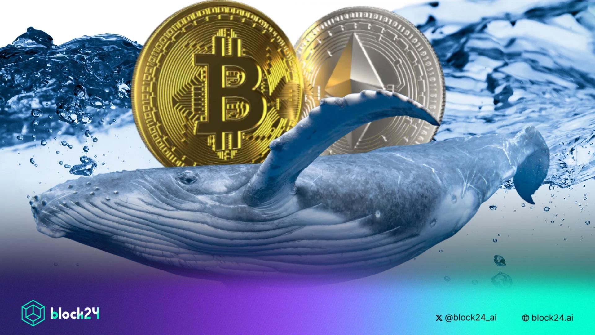 Cá voi Bitcoin đã bán ra 147000 BTC trong 1 tháng qua