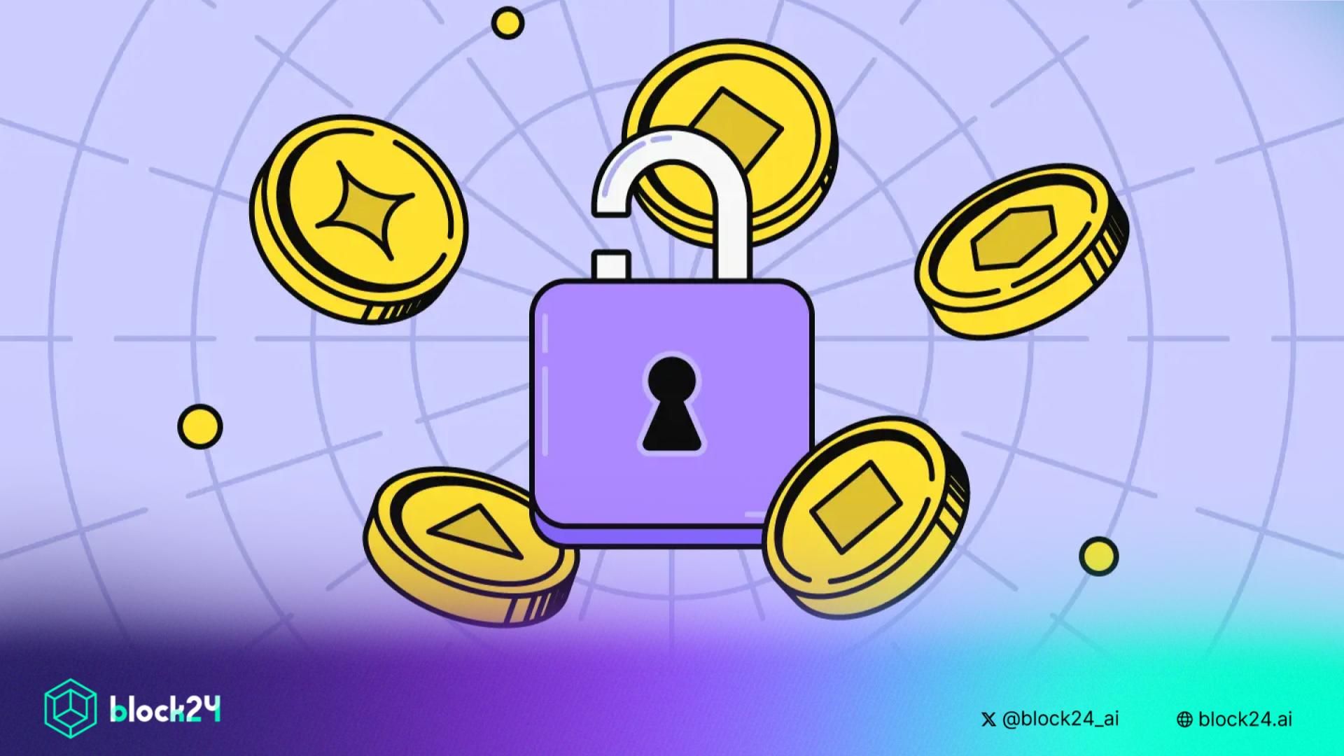 Lịch unlock token đáng chú ý nhất tuần tới (1/9 - 7/9/2025)