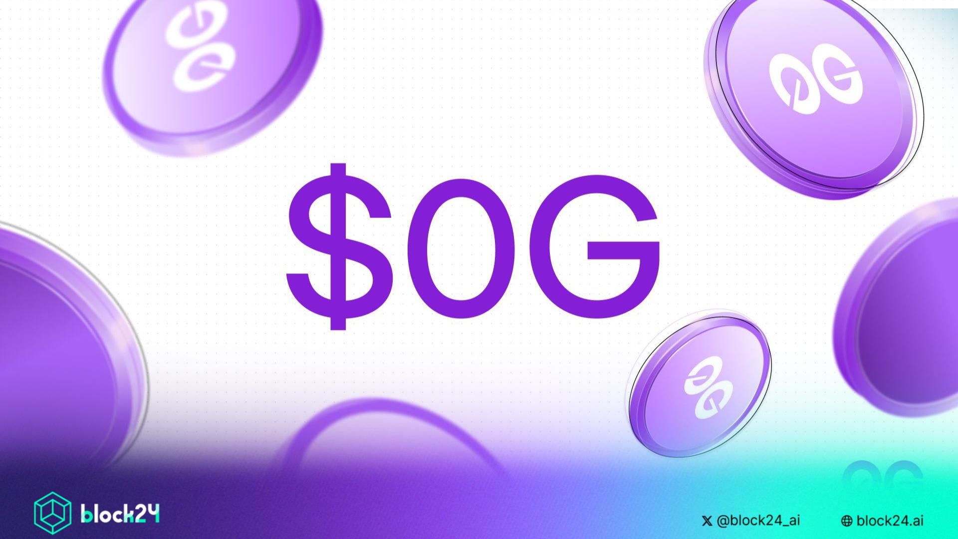 Công ty này huy động 401 triệu USD để mua token 0G